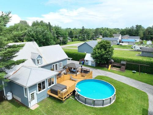 Exterior - 12355 Boul. St-Jean, Trois-Rivières, QC - Outdoor With Above Ground Pool