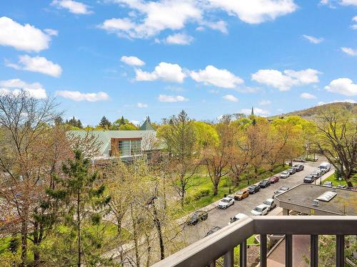 View - 4K-6100 Ch. Deacon, Montréal (Côte-Des-Neiges/Notre-Dame-De-Grâce), QC - Outdoor With Balcony With View