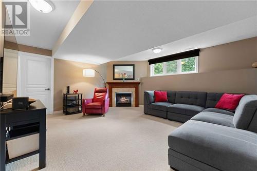 8 Bedard Boulevard, Petawawa, ON - Indoor Photo Showing Living Room With Fireplace