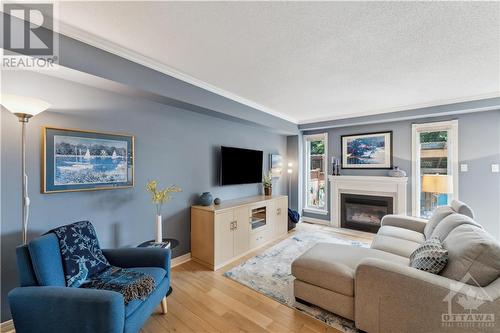 39 Kimberwick Crescent, Ottawa, ON - Indoor Photo Showing Living Room With Fireplace