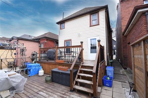 83 Sherman Avenue N, Hamilton, ON - Outdoor With Deck Patio Veranda With Exterior