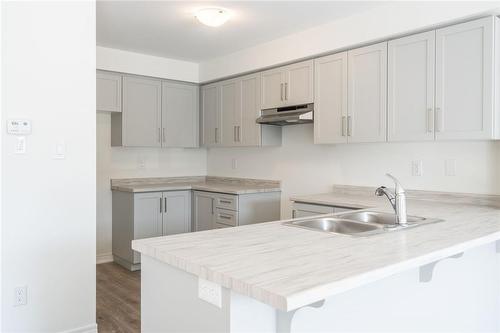 21 Roxanne Drive|Unit #118, Hamilton, ON - Indoor Photo Showing Kitchen With Double Sink