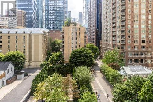 605 - 28 Ted Rogers Way, Toronto (Church-Yonge Corridor), ON - Outdoor With Balcony With Facade