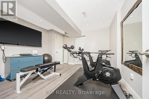 599 Nairn Circle, Milton, ON - Indoor Photo Showing Gym Room