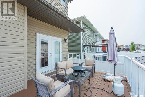 5117 Aerial Crescent, Regina, SK - Outdoor With Deck Patio Veranda With Exterior