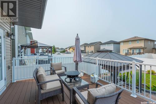 5117 Aerial Crescent, Regina, SK - Outdoor With Deck Patio Veranda With Exterior