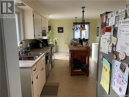 445 Tremblay Street, Bathurst, NB - Indoor Photo Showing Kitchen With Double Sink