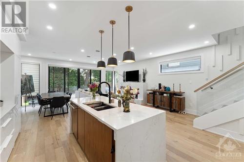 187 Carleton Avenue Unit#A, Ottawa, ON - Indoor Photo Showing Kitchen With Double Sink With Upgraded Kitchen