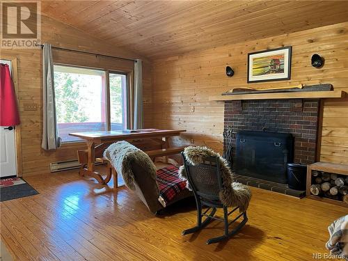 8194 Route 3, Moores Mills, NB - Indoor With Fireplace