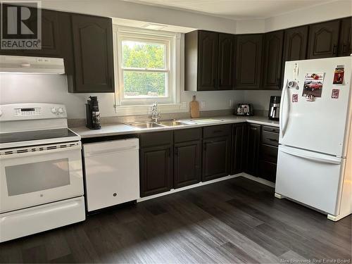 8899 Route 3, Old Ridge, NB - Indoor Photo Showing Kitchen With Double Sink