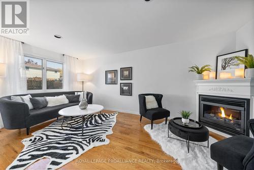 14 Forchuk Crescent, Quinte West, ON - Indoor Photo Showing Living Room With Fireplace