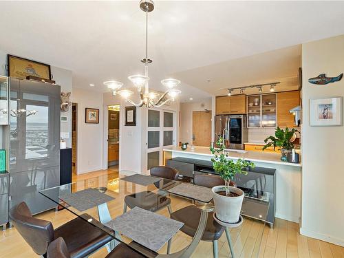 1302-38 Front St, Nanaimo, BC - Indoor Photo Showing Dining Room