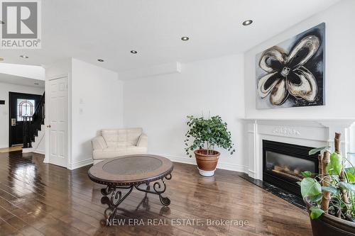 2911 Addison Street, Burlington (Rose), ON - Indoor Photo Showing Living Room With Fireplace