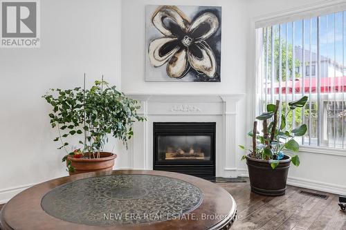 2911 Addison Street, Burlington (Rose), ON - Indoor Photo Showing Living Room With Fireplace