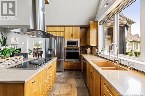 34 Bordeaux Street, Shediac, NB - Indoor Photo Showing Kitchen With Double Sink