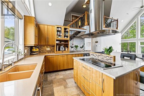 34 Bordeaux Street, Shediac, NB - Indoor Photo Showing Kitchen With Double Sink