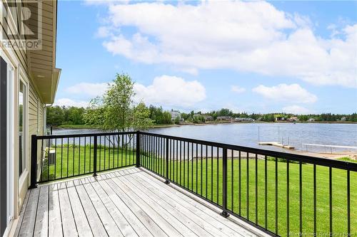 34 Bordeaux Street, Shediac, NB - Outdoor With Body Of Water With Deck Patio Veranda