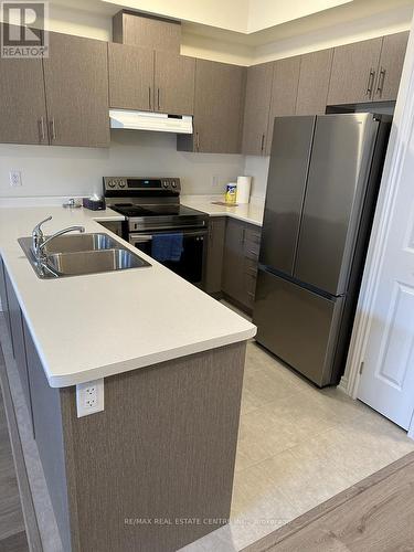 102 Pinot Crescent, Hamilton (Stoney Creek), ON - Indoor Photo Showing Kitchen With Double Sink