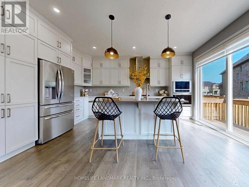 1281 Whitney Terrace, Milton (Ford), ON - Indoor Photo Showing Kitchen With Stainless Steel Kitchen With Upgraded Kitchen