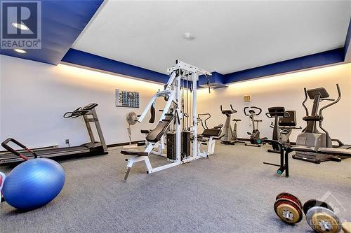 2759 Carousel Crescent Unit#904, Ottawa, ON - Indoor Photo Showing Gym Room