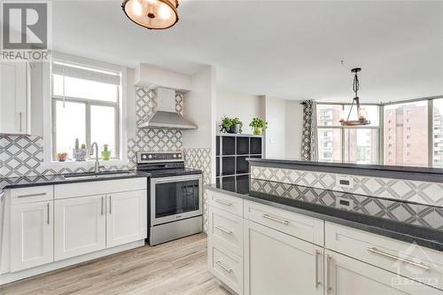 2759 Carousel Crescent Unit#904, Ottawa, ON - Indoor Photo Showing Kitchen