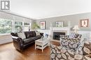 19 Queen Mary Drive, St. Catharines, ON  - Indoor Photo Showing Living Room With Fireplace 