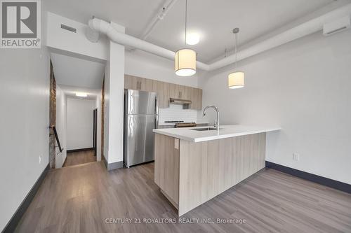 308 - 121 King Street E, Hamilton (Beasley), ON - Indoor Photo Showing Kitchen