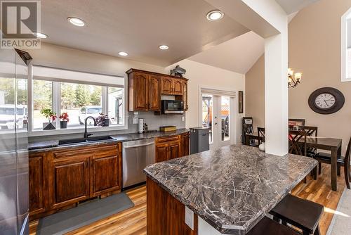 1165 Adams Road, Prince George, BC - Indoor Photo Showing Kitchen With Double Sink