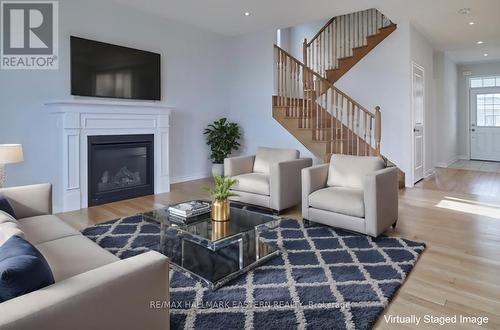 49 Northhill Avenue, Cavan Monaghan (Millbrook), ON - Indoor Photo Showing Living Room With Fireplace