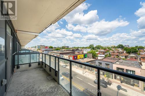 417 - 1603 Eglinton Avenue W, Toronto, ON - Outdoor With Balcony With View With Exterior