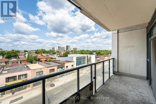 417 - 1603 Eglinton Avenue W, Toronto, ON - Outdoor With Balcony With View With Exterior