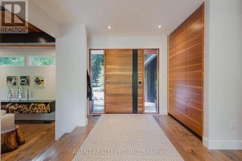 Solid walnut front door - 45 Blackburn Crescent, Middlesex Centre (Kilworth), ON - Indoor Photo Showing Other Room