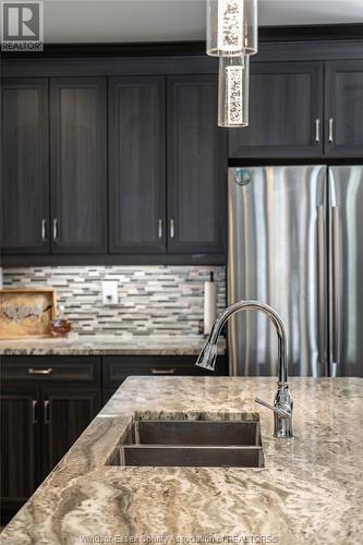 1231 Eastlawn, Windsor, ON - Indoor Photo Showing Kitchen With Double Sink With Upgraded Kitchen