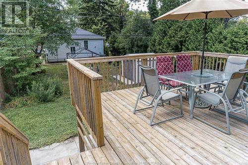 1231 Eastlawn, Windsor, ON - Outdoor With Deck Patio Veranda With Exterior