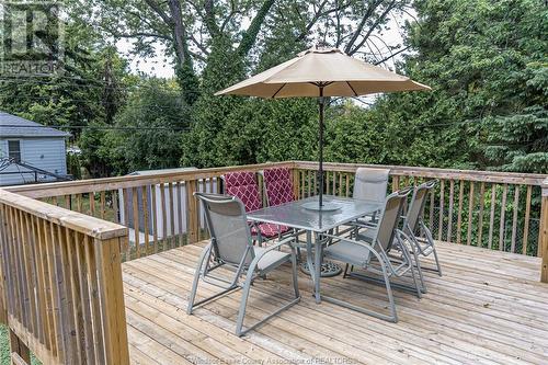 1231 Eastlawn, Windsor, ON - Outdoor With Deck Patio Veranda With Exterior