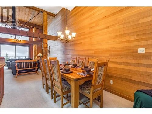 7470 Porcupine Road Unit# 608, Kelowna, BC - Indoor Photo Showing Dining Room