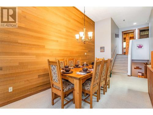 7470 Porcupine Road Unit# 608, Kelowna, BC - Indoor Photo Showing Dining Room