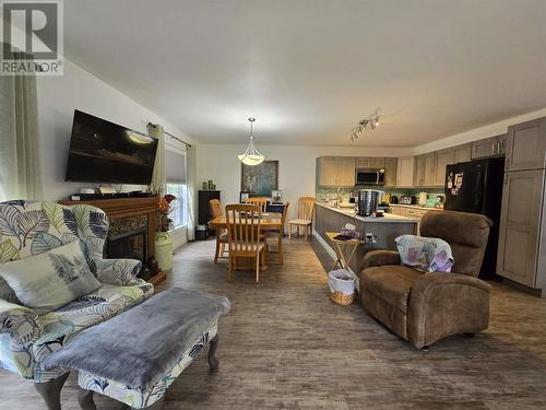 46 Huron Ave, Blind River, ON - Indoor Photo Showing Living Room With Fireplace