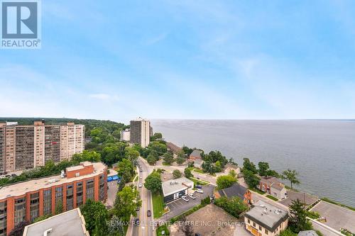 1703 - 370 Martha Street, Burlington, ON - Outdoor With Body Of Water With View