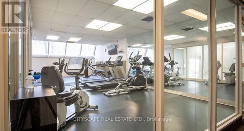 1009 - 4725 Sheppard Avenue, Toronto (Agincourt South-Malvern West), ON - Indoor Photo Showing Gym Room