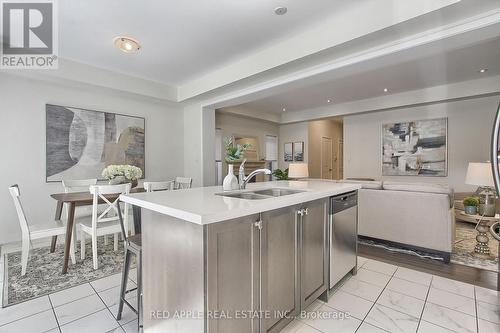 20 Hilts Drive, Richmond Hill, ON - Indoor Photo Showing Kitchen With Double Sink