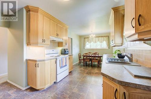 303 Stonybrook Drive, Kitchener, ON - Indoor Photo Showing Kitchen