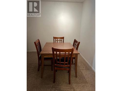 216 Spieker Avenue Unit# 317, Tumbler Ridge, BC - Indoor Photo Showing Dining Room