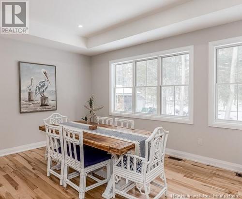 37 Boxwood Lane, New Maryland, NB - Indoor Photo Showing Dining Room