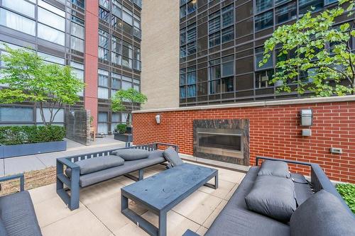 118 King Street E|Unit #418, Hamilton, ON - Outdoor With Fireplace With Deck Patio Veranda