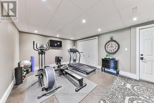 2115 Cunningham Court, Milton (Moffat), ON - Indoor Photo Showing Gym Room