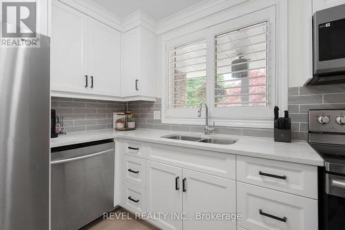 344 First Avenue N, Welland, ON - Indoor Photo Showing Kitchen With Stainless Steel Kitchen With Double Sink