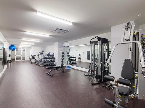 Exercise room - 509-9675 Av. Papineau, Montréal (Ahuntsic-Cartierville), QC - Indoor Photo Showing Gym Room