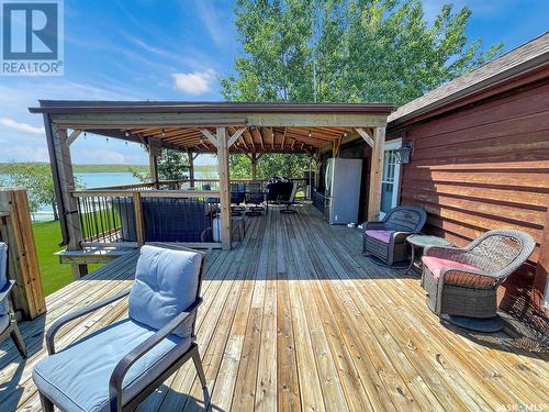 Merilee Way, Rock Ridge Rv Resort, Webb Rm No. 138, SK - Outdoor With Deck Patio Veranda With Exterior