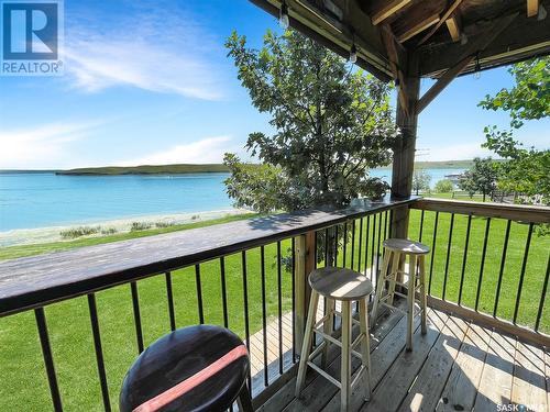 Merilee Way, Rock Ridge Rv Resort, Webb Rm No. 138, SK - Outdoor With Body Of Water With Deck Patio Veranda With View With Exterior